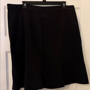 Bar III Classic Black A-Line Skirt